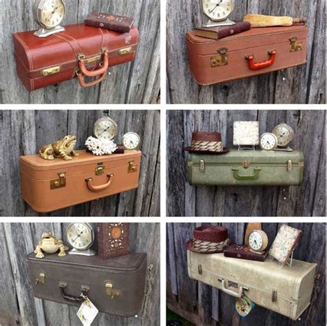 30 Fabulous DIY Decorating Ideas With Repurposed Old Suitcases - Architecture & Design
