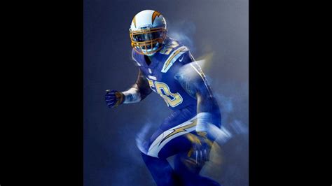 Chargers debut 'Color Rush' uniform for Thursday night game | cbs8.com