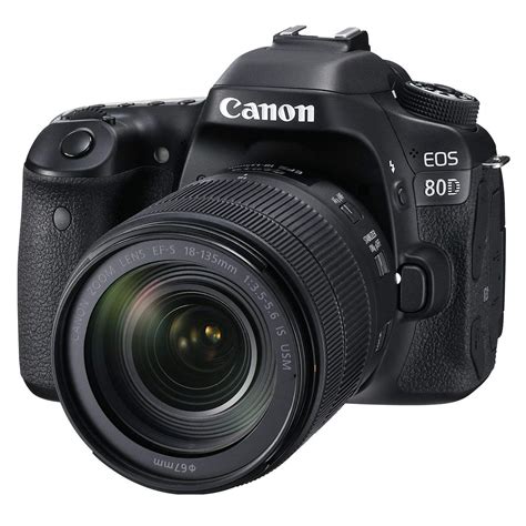 Canon EOS 80D DSLR with 18-135mm USM Lens - VikNick