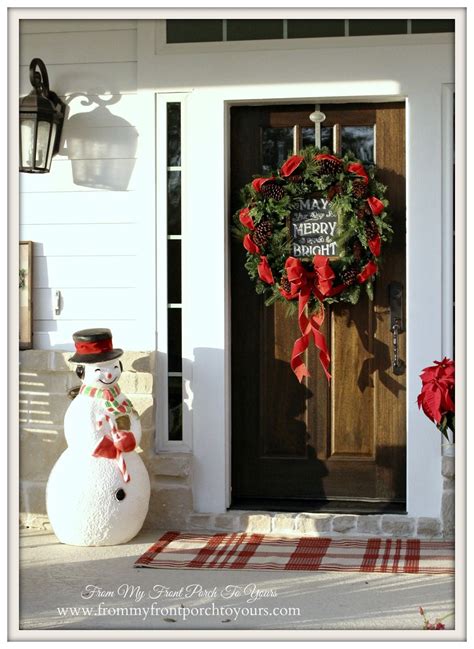 From My Front Porch To Yours: Farmhouse Christmas Porch 2016