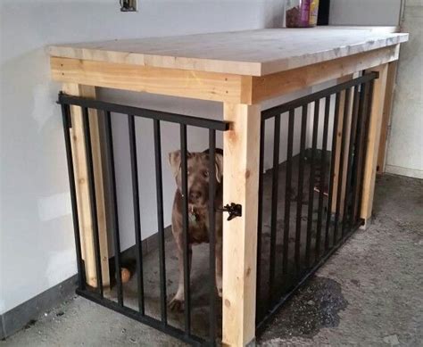 Garage dog kennel /workbench | New Dog * ideas | Pinterest | Garage, Dog kennels and Dogs