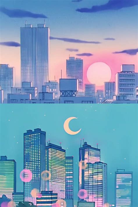 Sailor Moon Landscape Wallpaper