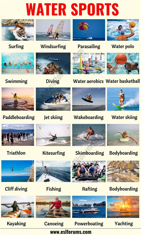 Water Sports | List of 30+ Incredibly Awesome Water Sports You Must Try! - ESL Forums