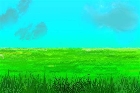 Details 75+ anime grass background best - in.cdgdbentre