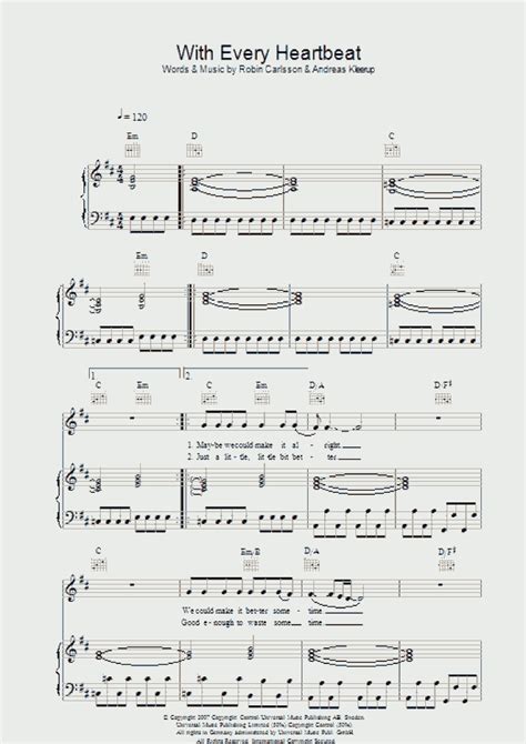 Dancing On My Own Piano Sheet Music | OnlinePianist