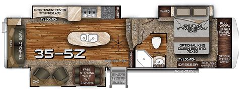 Arctic Fox Toy Hauler Floor Plans | Wow Blog