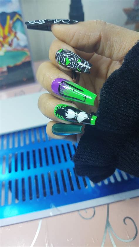 Halloween Nail Designs, Halloween Nails, Beetlejuice, Party Planner, Turquoise Ring, Beauty ...