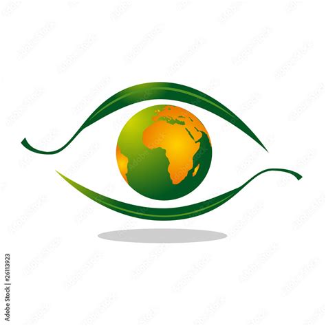 logo entreprise, monde, oeil Stock Vector | Adobe Stock