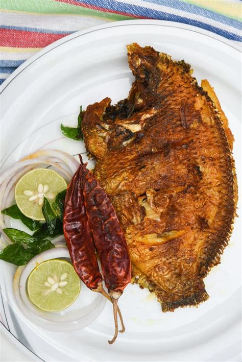 Pearl Spot Fish Fry from Kerala India Stock Photo - Image of cuisine ...