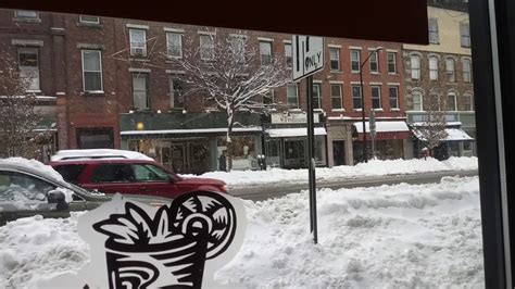 Brattleboro VT snow (12/2/2019) - YouTube