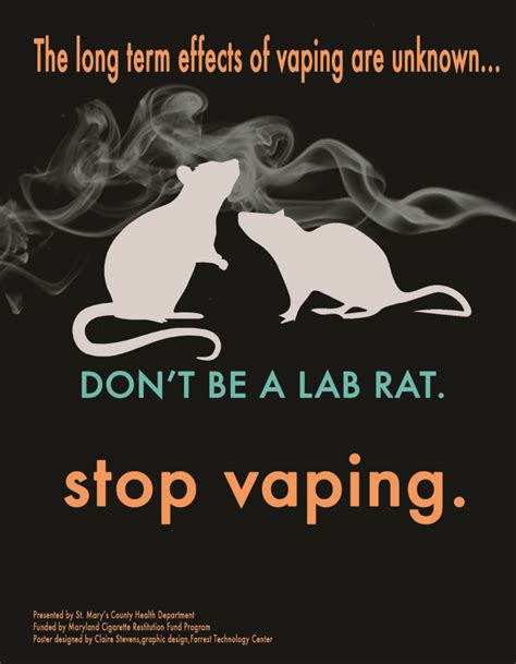 Vape Poster 3 - St. Mary's County Health Department