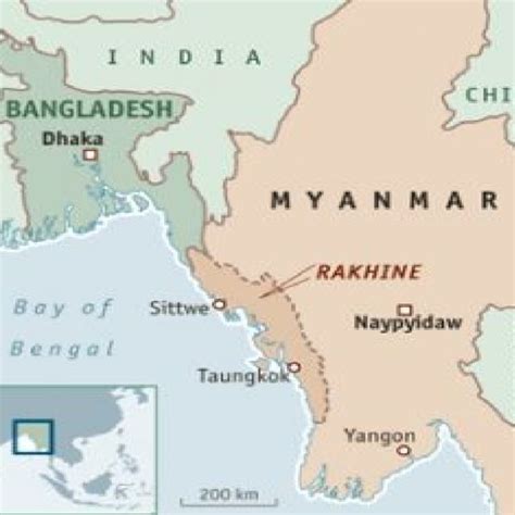 Rakhine State of Myanmar (1947-2015) | Download Scientific Diagram