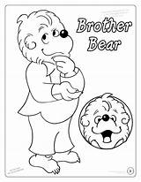 Berenstain Bears Coloring And Activty Book sketch template
