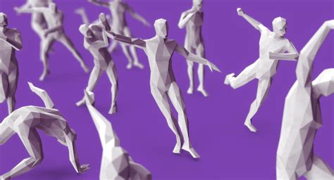 Dancing Poses Human 3D Model - TurboSquid 1243117
