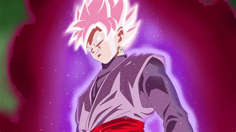Download Black Goku Anime Dragon Ball Super Super Saiyan Rosé HD Wallpaper