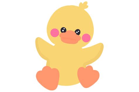 Duck PNG File Cute Clip Art Graphic by WangTemplates · Creative Fabrica