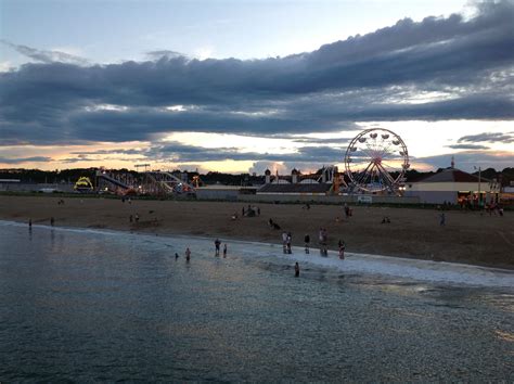 Amusement park in Old Orchard Beach, Maine | Old orchard beach, Favorite places, Old orchard