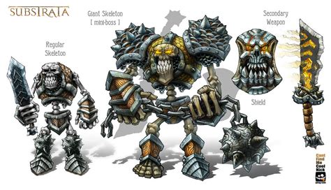 Skeleton Boss Upgrade of concept by GrizzlySword on DeviantArt