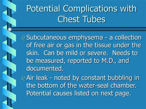 PPT - Chest Tubes PowerPoint Presentation - ID:259176