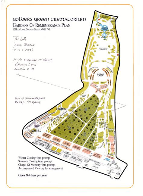 Golders Green Crematorium, Golders Green, Middlesex, England: Thrale ...