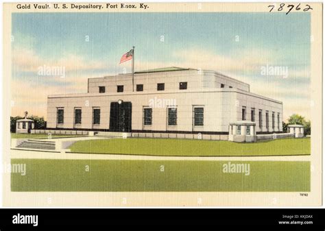 Gold Vault, U. S. Depository, Fort Knox, Ky (78762 Stock Photo - Alamy