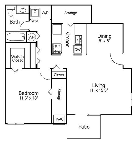 Parkridge Apartments | Floor Plans