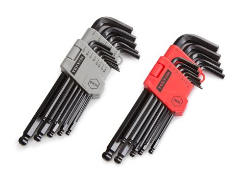 TEKTON Long Arm Ball End Hex Key Wrench Set, Inch/Metric, 26-Piece | 25282: Amazon.ca: Tools ...