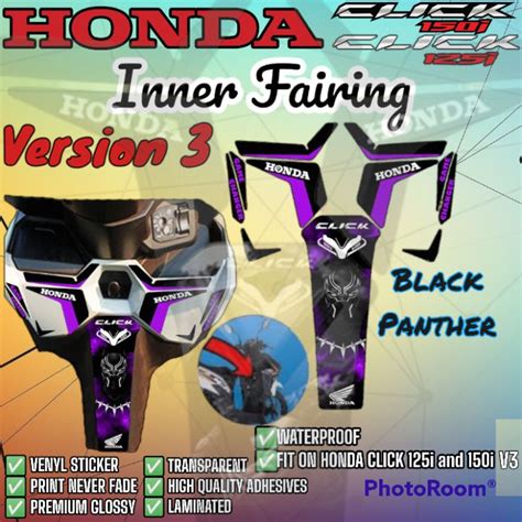 Honda Click Version 3 Inner Fairing / Click 125i and 150i Inner Fairing ...