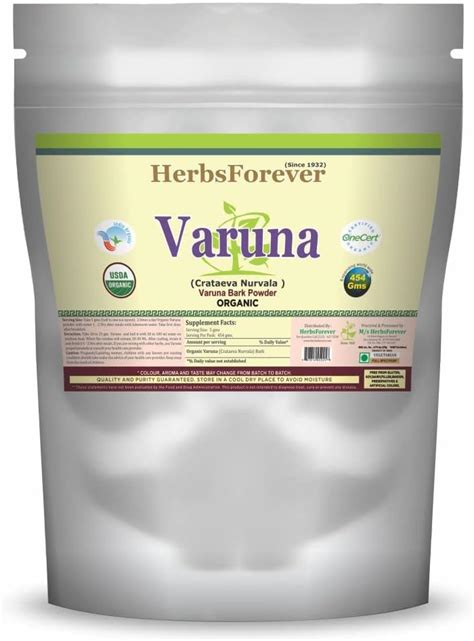 Amazon.com: Varuna Powder (Bark) (Crataeva Nurvala) 16 Oz, 454 GMS 2X ...