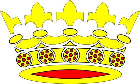 Crowns Golden Yellow · Free vector graphic on Pixabay