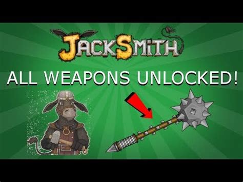 Jacksmith Level 32 - All Weapons Unlocked! - YouTube