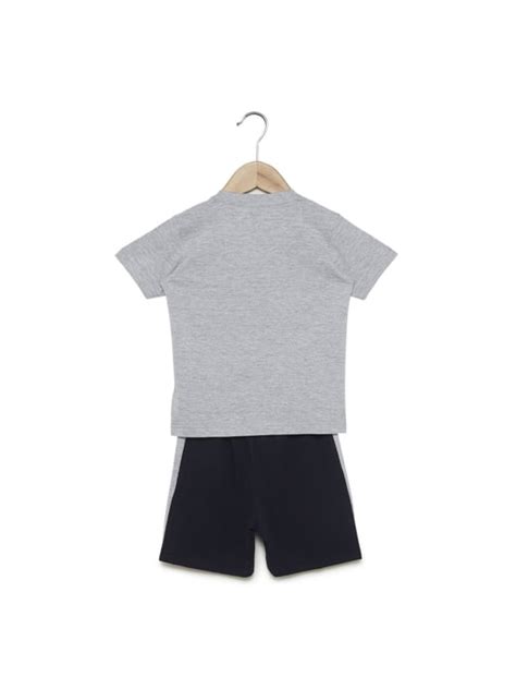 Buy Zudio Kids Grey T-Shirt And Shorts Set Online at Best Prices | Tata ...