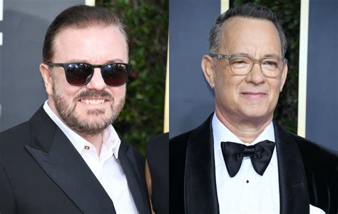 Tom Hanks' response to Ricky Gervais' Golden Globes monologue is your ...