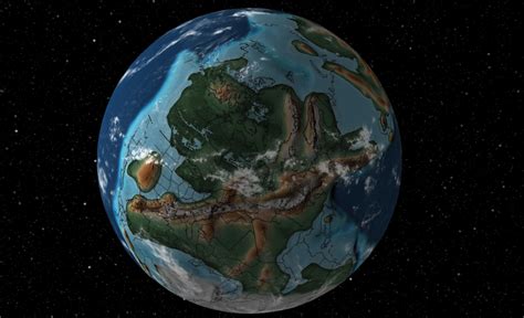 Ancient Earth Globe: see what the world looked like from space in the age of the dinosaurs ...