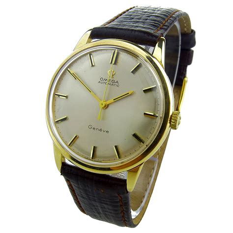 Omega Geneve Vintage 9ct Gold Automatic - Parkers Jewellers