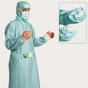 Surgical gown donning guide | Mölnlycke