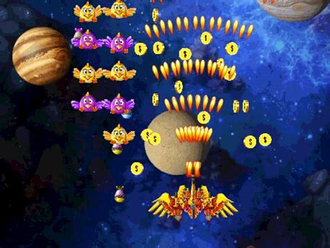 Space Attack Chicken Invaders Game - Play online at Y8.com