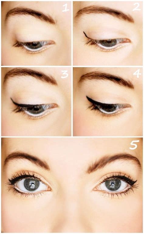 Comment réussir son trait d'eye liner ^^ | Maquillage yeux, Maquillage yeux de biche, Makeup ...