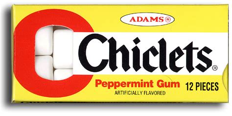 Chiclets Chewing Gum - The Engineer's Cafe