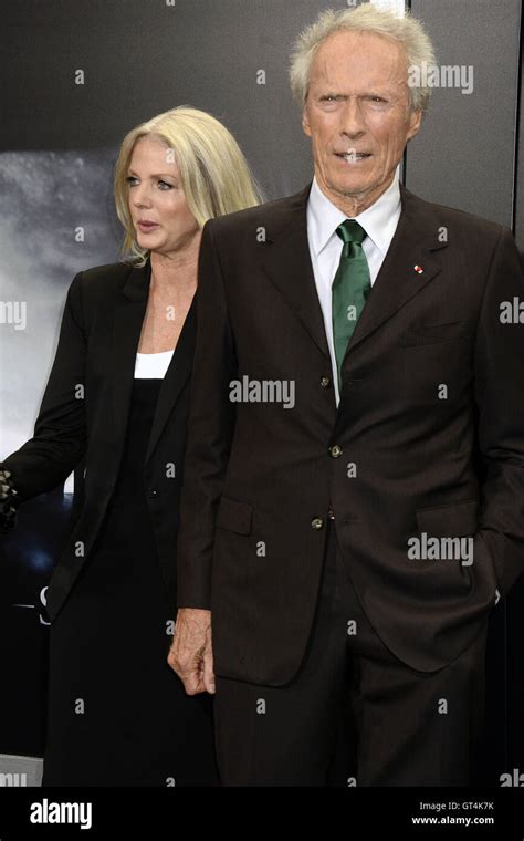 New York City. 6th Sep, 2016. Christina Sandera and Clint Eastwood attend the 'Sully' New York ...