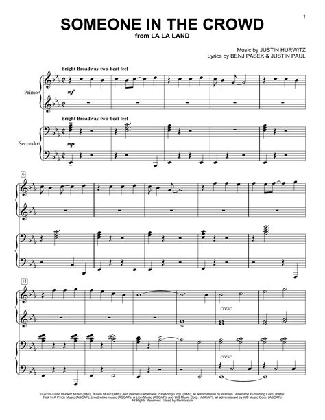 Someone In The Crowd | Sheet Music Direct