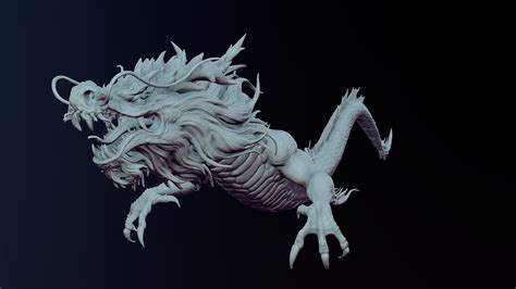 Chinese Dragon Zbrush Sculpt - Buy Royalty Free 3D model by Rumpelstiltskin (@rumpelshtiltshin ...