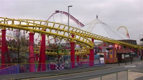 Fantasy Island ingoldmells near skegness lincolnshire january 2010 deserted filmed on Canon Hg10 ...