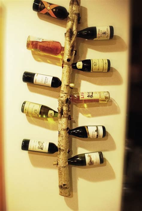 I love doing hair, but I also love to make things. Here is a wine rack I made out of a birch ...