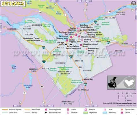 Ottawa Map | Ottawa Canada Map