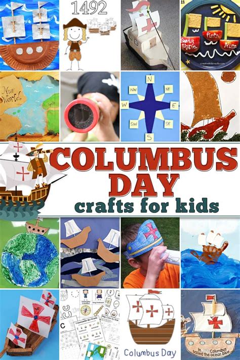 30+ Columbus Day Crafts and Activities for Kids | Christopher columbus ...