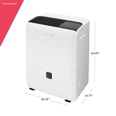 Frigidaire 60-Pint 2-Speed Dehumidifier (For Rooms 151- 400sq ft) White ...