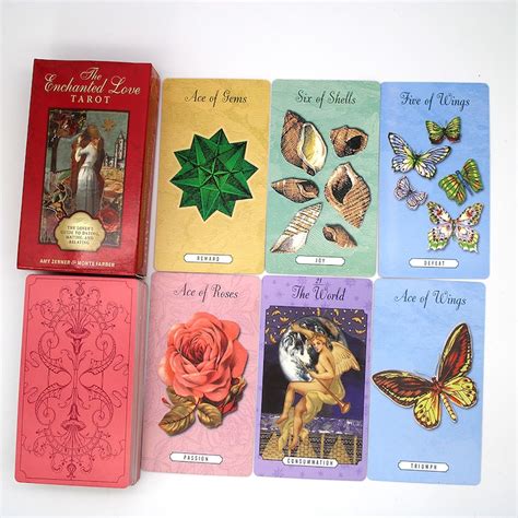 The Enchanted Love Tarot Cards 78Pcs Tarot Cards Size | Etsy