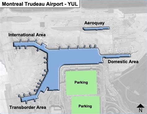 Montreal Trudeau Airport Map | YUL Terminal Guide