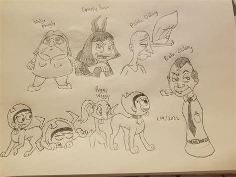 The Oblongs Characters Featuring Adult Quad Mandy by KelseyEdward on DeviantArt